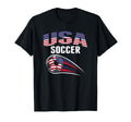 America Soccer Fans Jersey United T-Shirt - Custom Art Print for Adults - T-Shirt, Sweatshirt, Hoodie