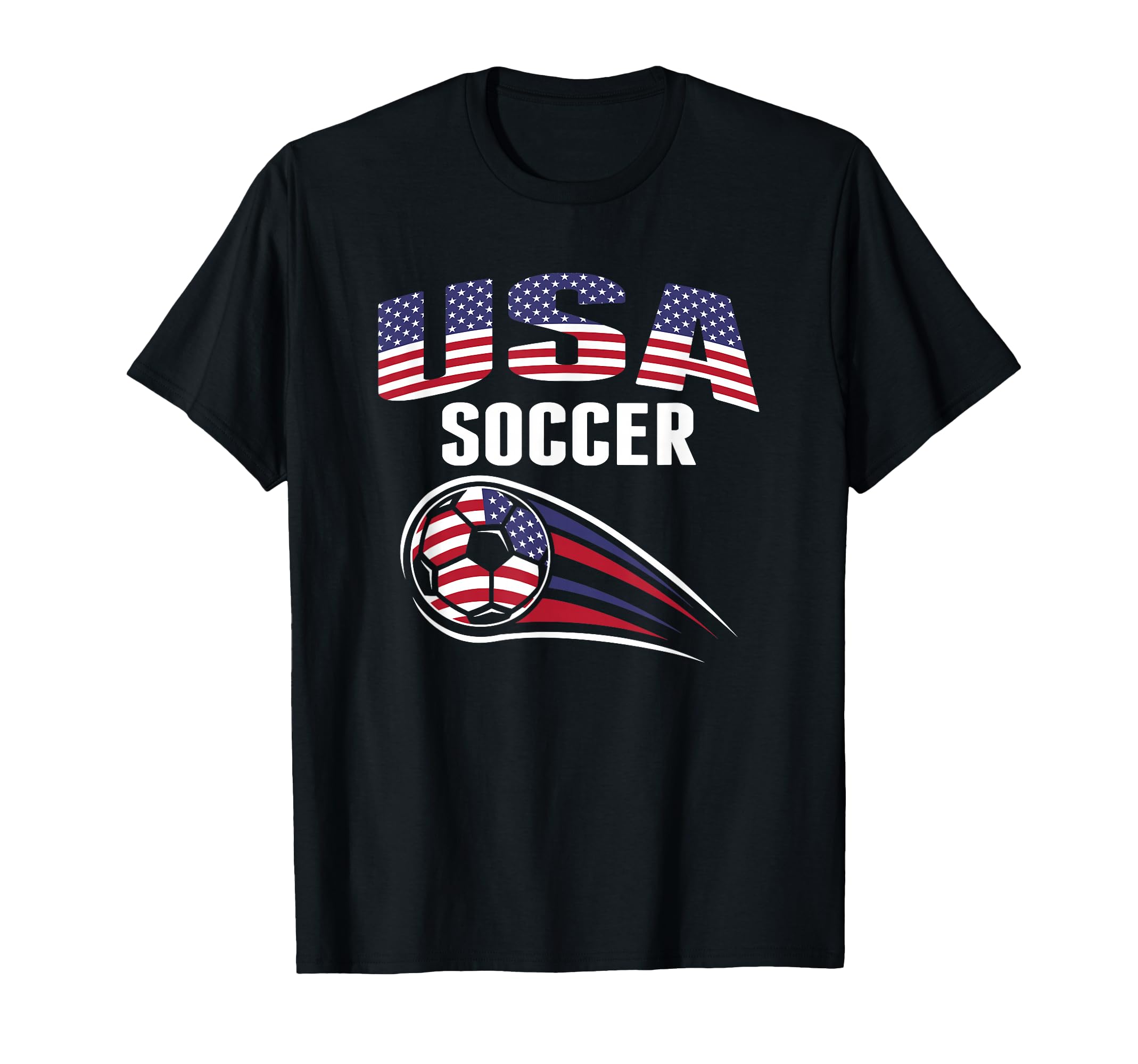 America Soccer Fans Jersey United T-Shirt - Custom Art Print for Adults - T-Shirt, Sweatshirt, Hoodie