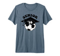 Soccer Senior Graduation Cap Tri T-Shirt - Custom Art Print for Adults - T-Shirt, Sweatshirt, Hoodie