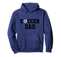 Soccer Dad Ball Logo Dad Fan Fan Hoodie - Casual Everyday Wear Men Women - T-Shirt, Sweatshirt, Hoodie
