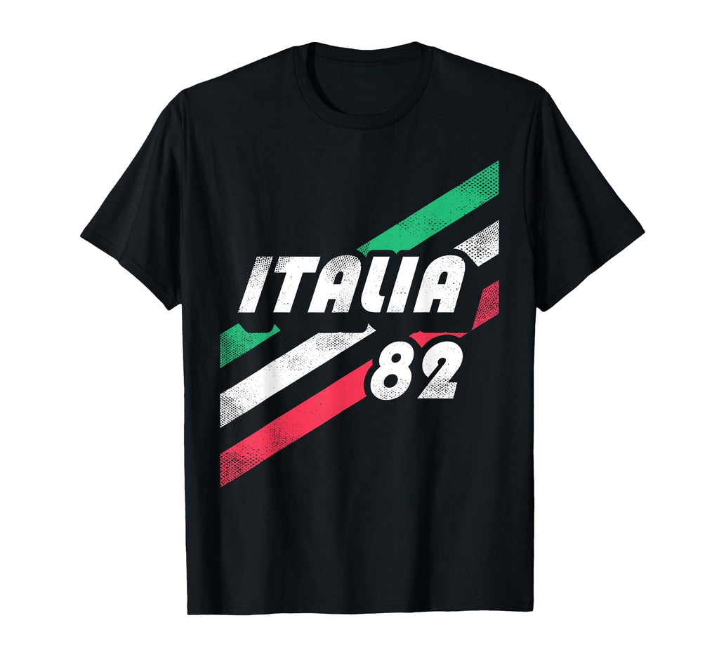 Italia Italian 80S Italy Flag T-Shirt - Fun Novelty Design Men Women - T-Shirt, Sweatshirt, Hoodie