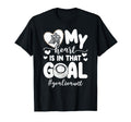 Proud Ice Hockey Goalie Aunt T-Shirt - Fun Novelty Design for Adults - T-Shirt, Sweatshirt, Hoodie