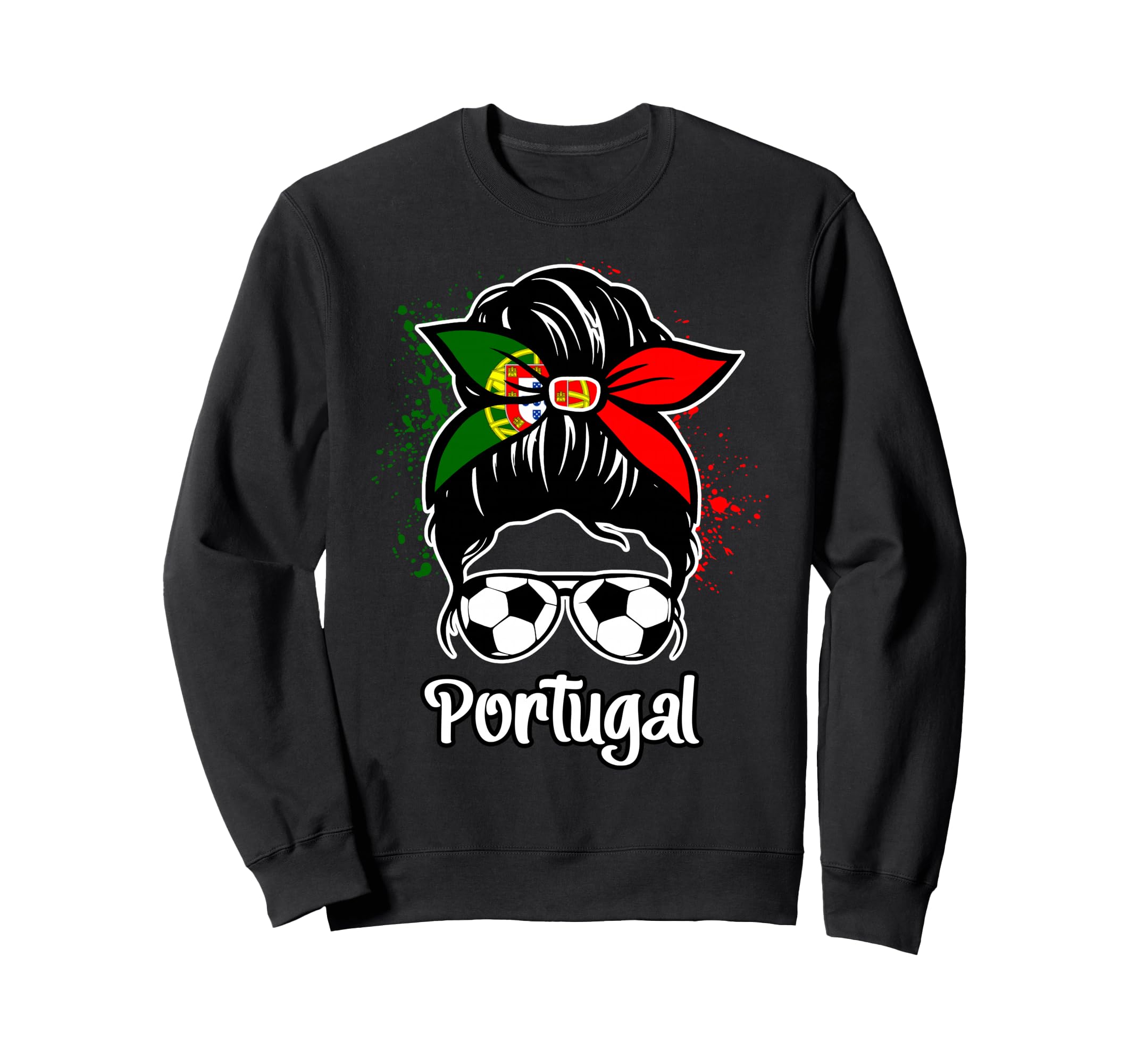 Portugal Football Game Player Sweatshirt - Fun Novelty Design Men Women - T-Shirt, Sweatshirt, Hoodie