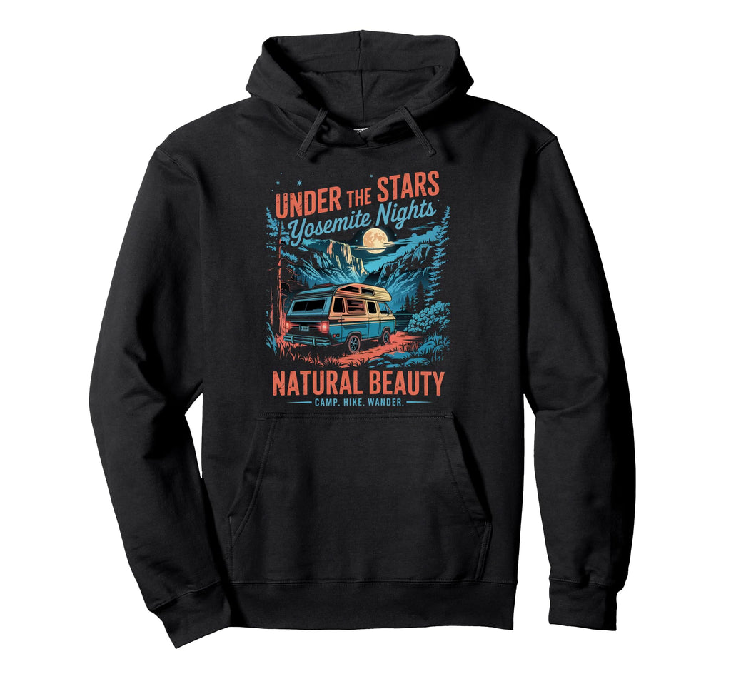 National Park Camping Yosemite Hoodie - Streetwear Style Men Women - T-Shirt, Sweatshirt, Hoodie