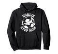Soccer Goalie Step Mom Soccer Keeper Hoodie - Minimalist Print Unisex - T-Shirt, Sweatshirt, Hoodie
