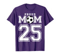 Number 25 Custom Proud Soccer Futbol T-Shirt - Novelty Apparel Men Women - T-Shirt, Sweatshirt, Hoodie