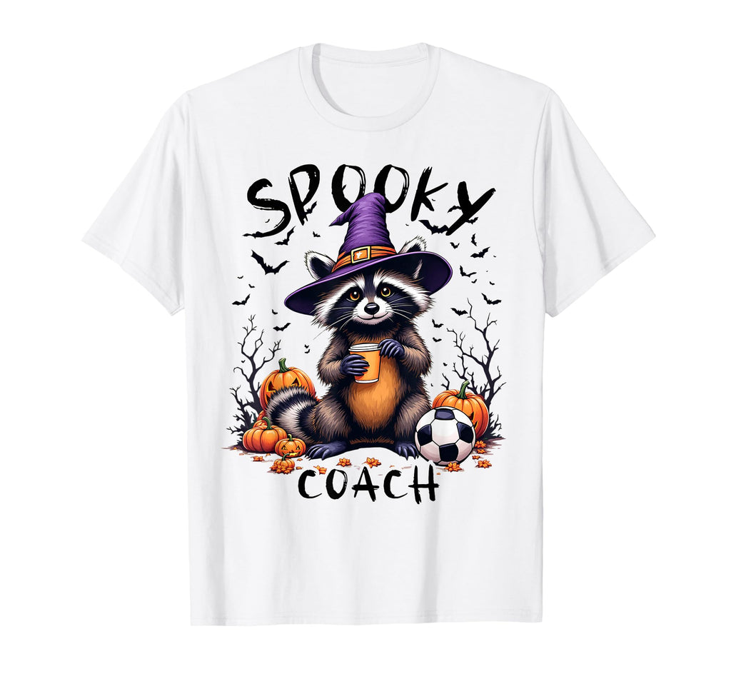 Halloween Soccer Coach Feral Soccer T-Shirt - Novelty Apparel Men Women - T-Shirt, Sweatshirt, Hoodie