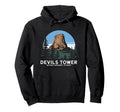Devils Tower National Monument Hoodie - Casual Everyday Wear Unisex - T-Shirt, Sweatshirt, Hoodie