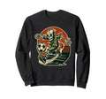 Skeleton Soccer Player Comic Sweatshirt - Streetwear Style Men Women - T-Shirt, Sweatshirt, Hoodie