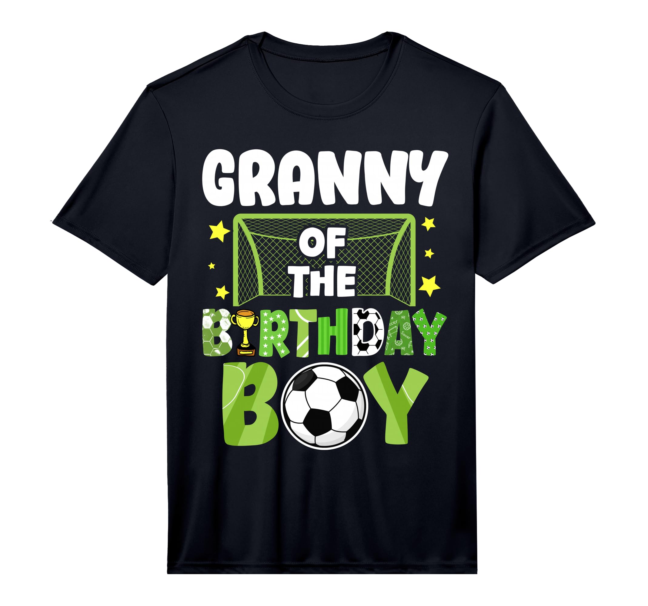 Mens Soccer Granny Birthday Party T-Shirt - Aesthetic Graphic Unisex - T-Shirt, Sweatshirt, Hoodie