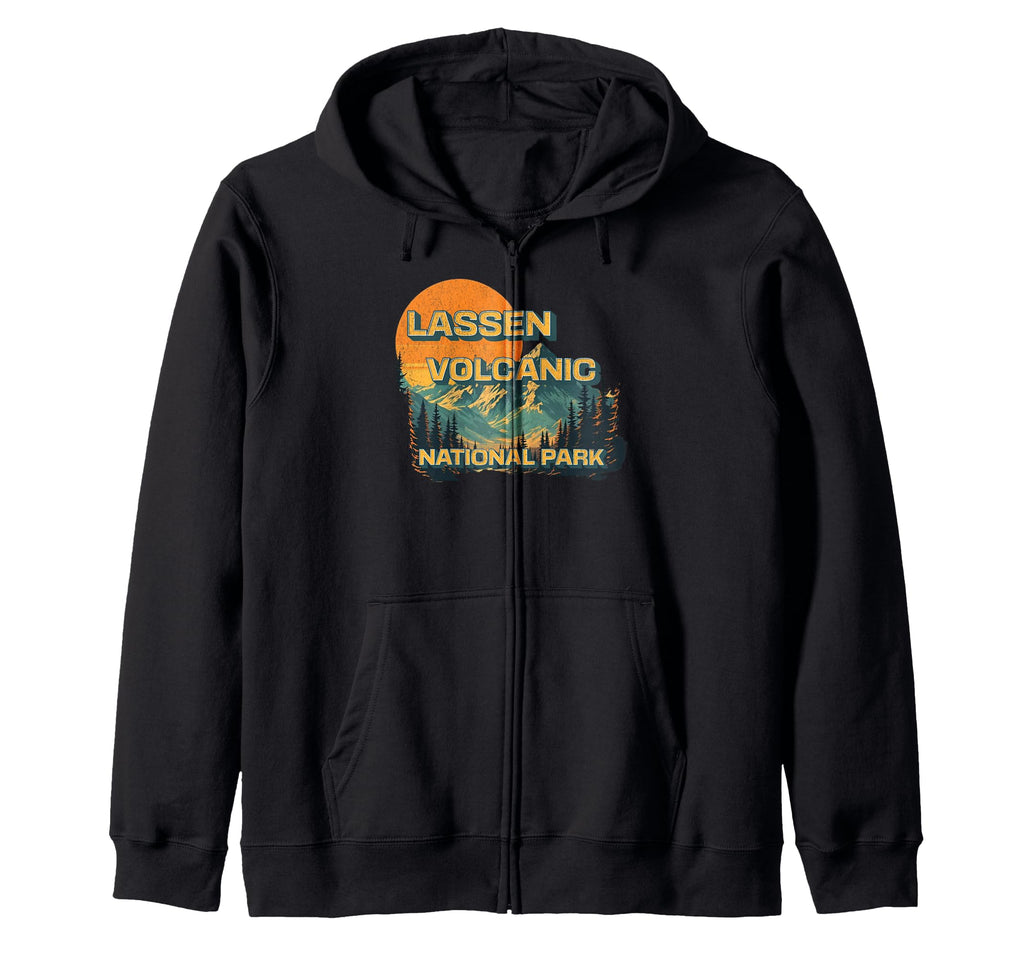 Lassen Volcanic National Park California Hoodie - Streetwear Style Unisex - T-Shirt, Sweatshirt, Hoodie