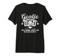 Mens Hockey Goalie Dad Ice Hockey T-Shirt - Novelty Apparel for Adults - T-Shirt, Sweatshirt, Hoodie