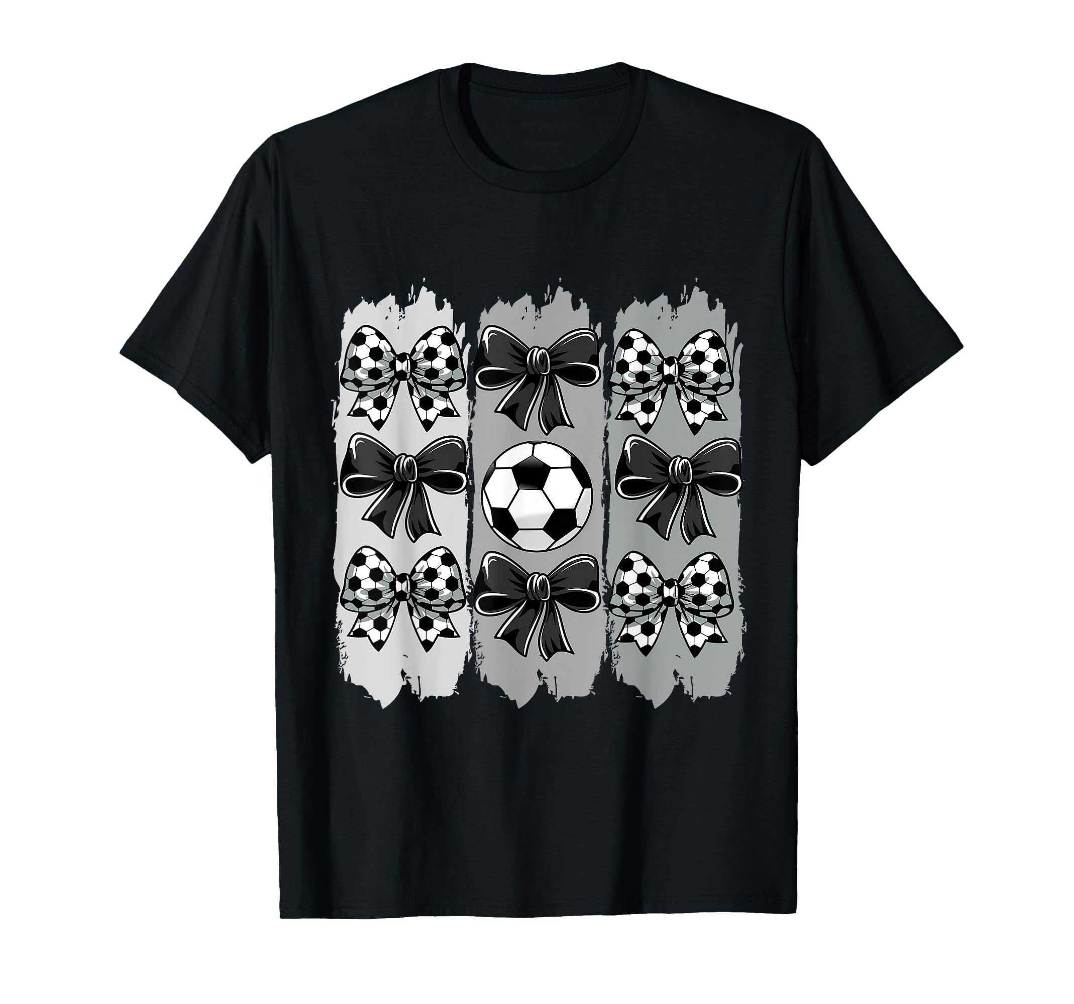 Soccer Coquette Bow Soccer Ball Soccer T-Shirt - Unique Graphic for Adults - T-Shirt, Sweatshirt, Hoodie