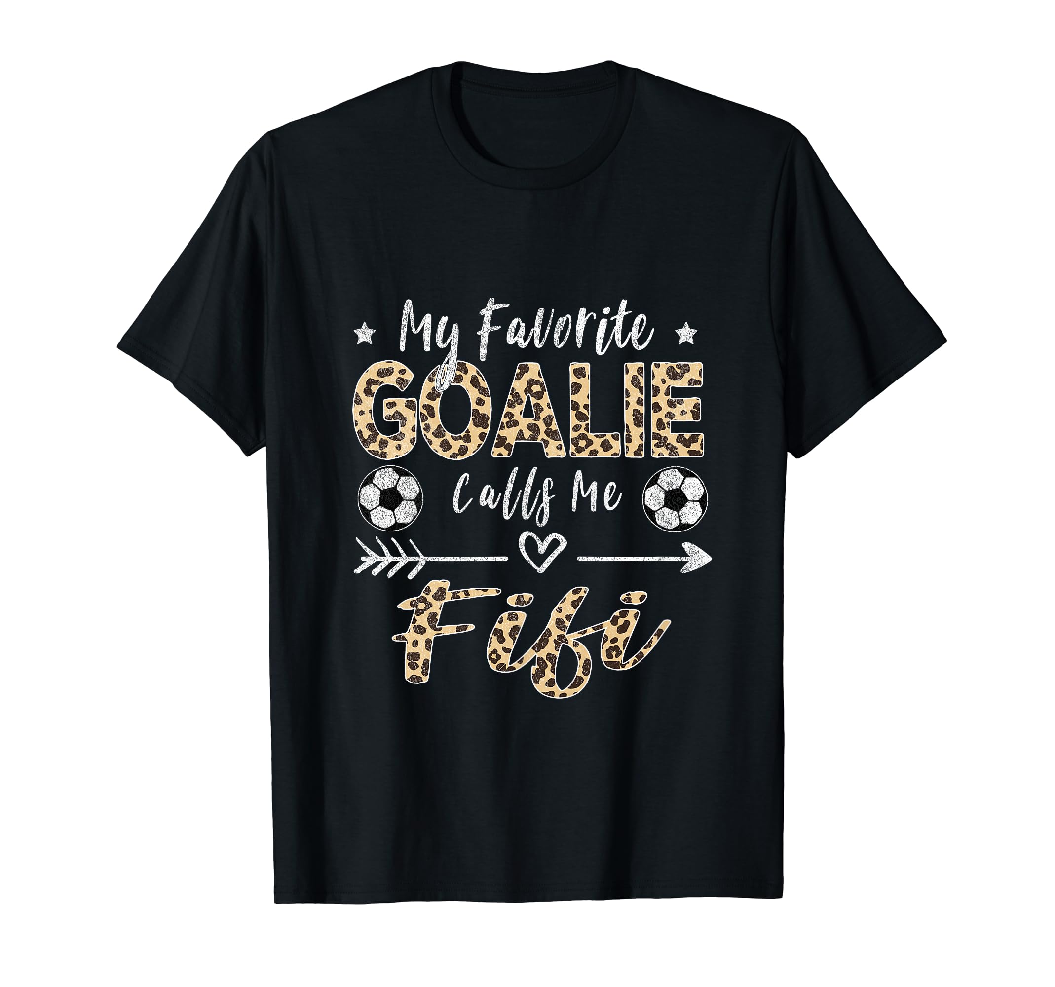 My Favorite Goalie Calls Me Fifi T-Shirt - Minimalist Print Men Women - T-Shirt, Sweatshirt, Hoodie
