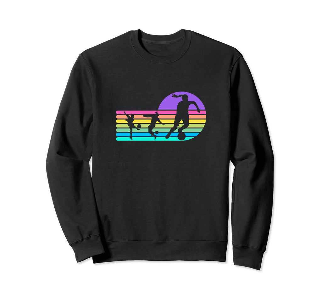 Soccer Football Female Footballer Sweatshirt - Minimalist Print Unisex - T-Shirt, Sweatshirt, Hoodie