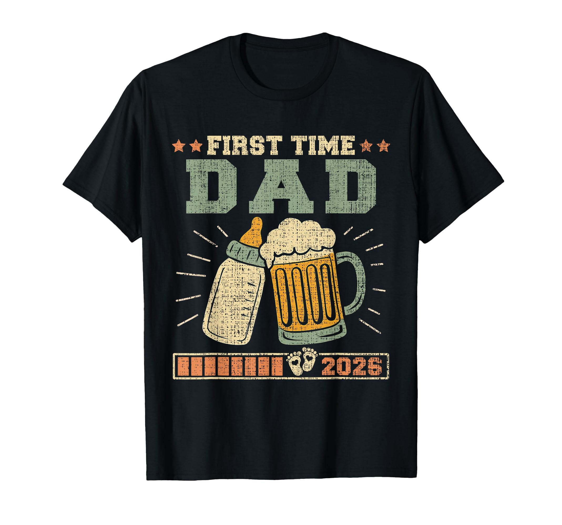 First Time Dad 2026 Expecting Funny T-Shirt - Streetwear Style Unisex - T-Shirt, Sweatshirt, Hoodie