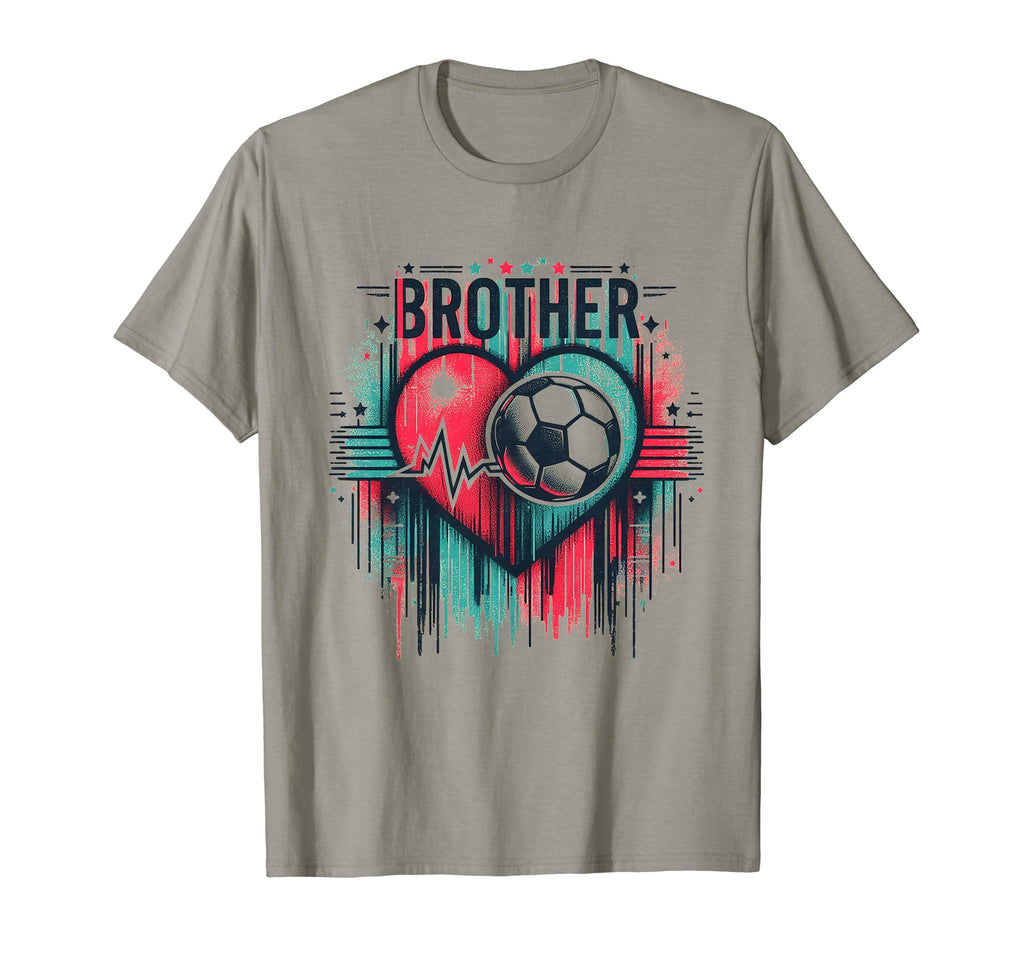 Soccer Brother Family Matching Team T-Shirt - Graphic Print Unisex - T-Shirt, Sweatshirt, Hoodie