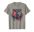 Soccer Brother Family Matching Team T-Shirt - Graphic Print Unisex - T-Shirt, Sweatshirt, Hoodie