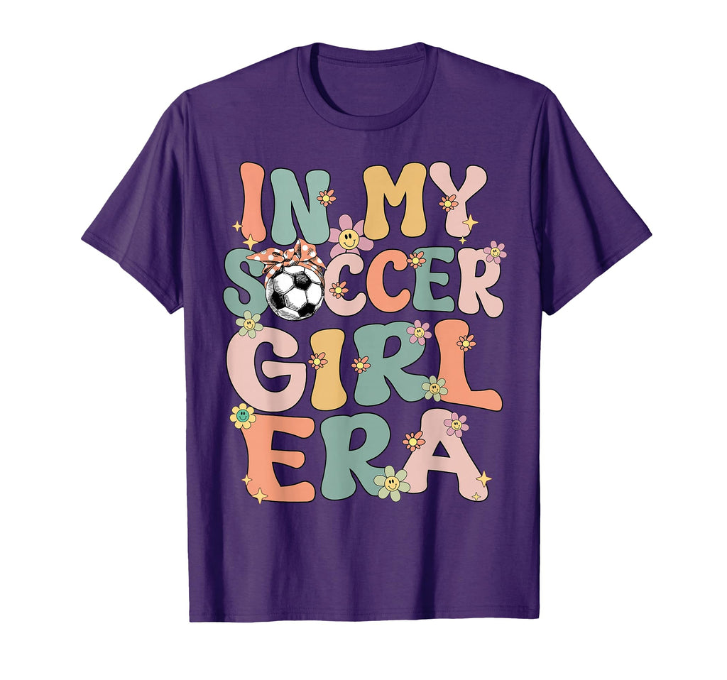 My Soccer Era Groovy Soccer Soccer T-Shirt - Streetwear Style Men Women - T-Shirt, Sweatshirt, Hoodie