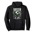 Football Is Life Rest Is Just Details Hoodie - Minimalist Print Men Women - T-Shirt, Sweatshirt, Hoodie