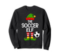 Soccer Elf Matching Family Elf Sweatshirt - Custom Art Print Men Women - T-Shirt, Sweatshirt, Hoodie