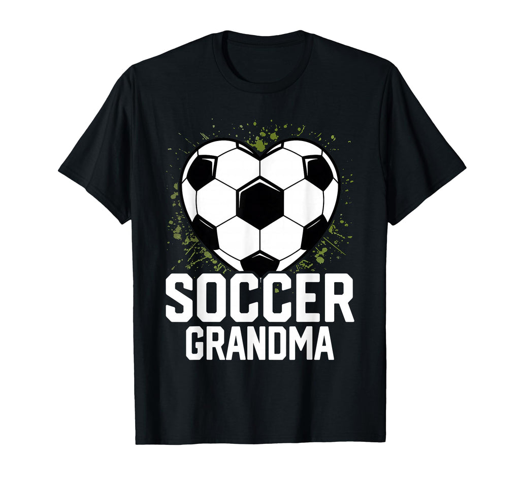 Soccer Grandma Soccer Heart T-Shirt - Novelty Apparel for Adults - T-Shirt, Sweatshirt, Hoodie