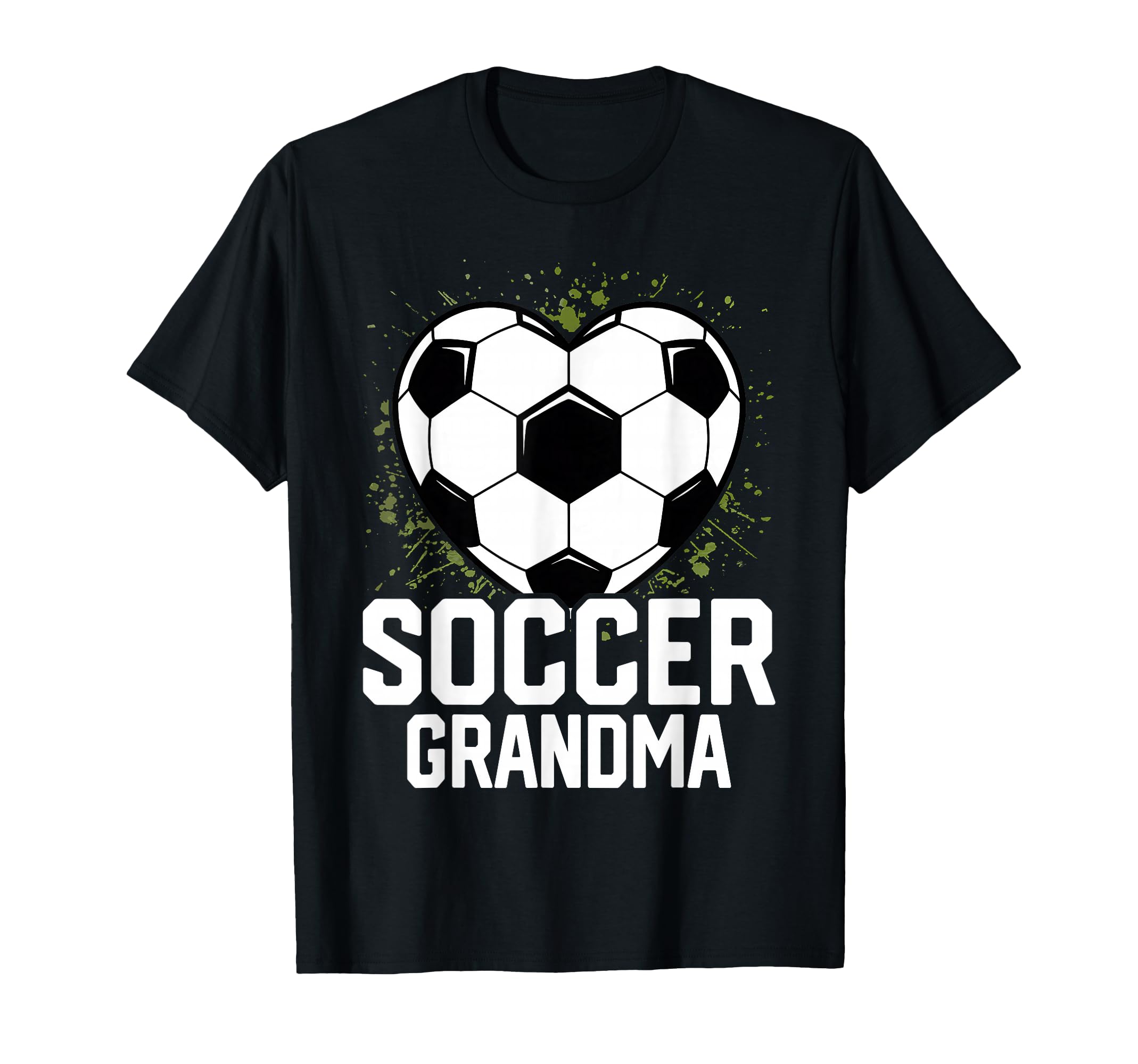 Soccer Grandma Soccer Heart T-Shirt - Novelty Apparel for Adults - T-Shirt, Sweatshirt, Hoodie