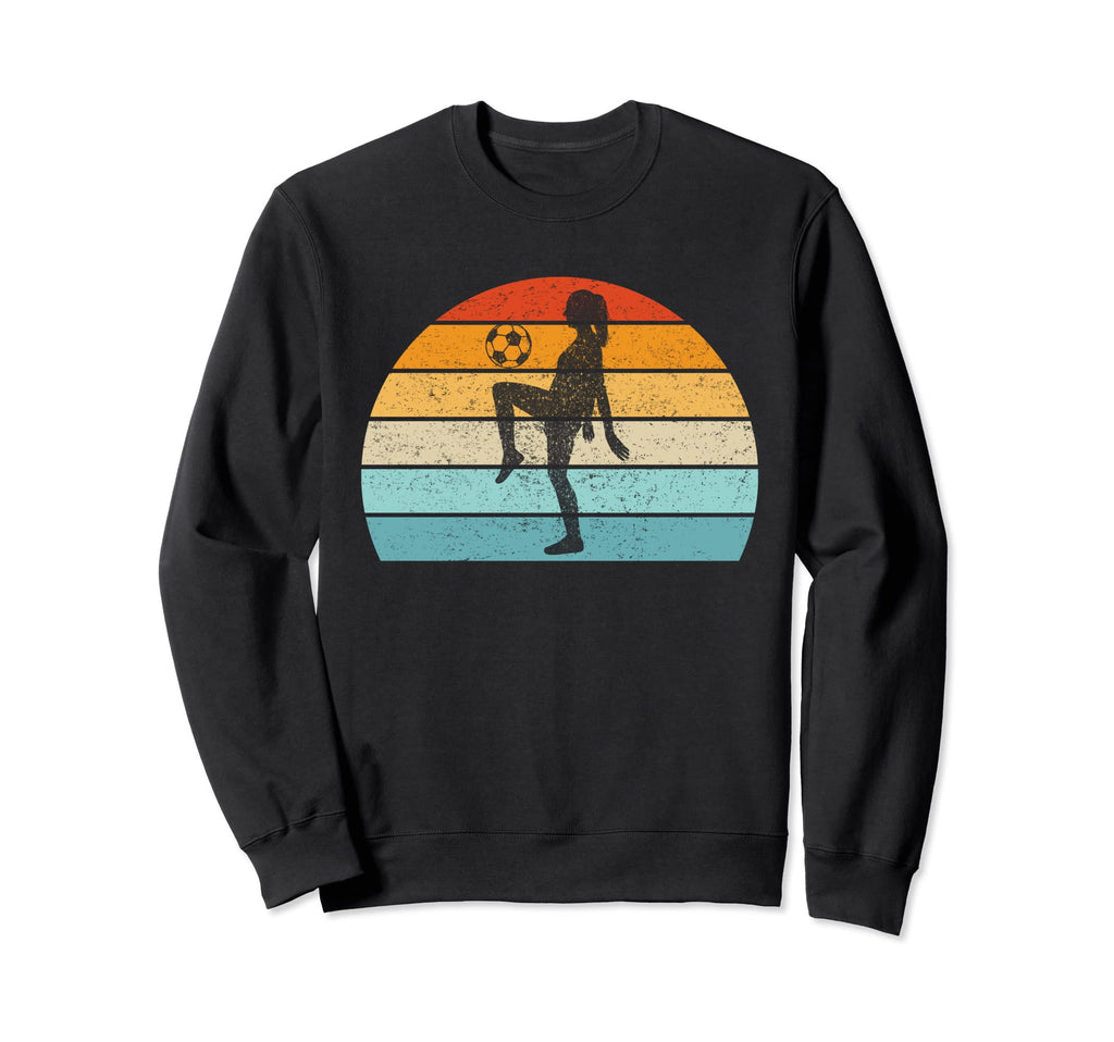 Playing Football Soccer Ball Sweatshirt - Minimalist Print Men Women - T-Shirt, Sweatshirt, Hoodie