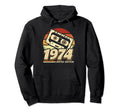 1974 Cassette Tape 50Th Birthday Hoodie - Unique Graphic Unisex - T-Shirt, Sweatshirt, Hoodie