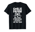 Funny Hockey Goalie Papaw Ice Hockey T-Shirt - Custom Art Print Men Women - T-Shirt, Sweatshirt, Hoodie