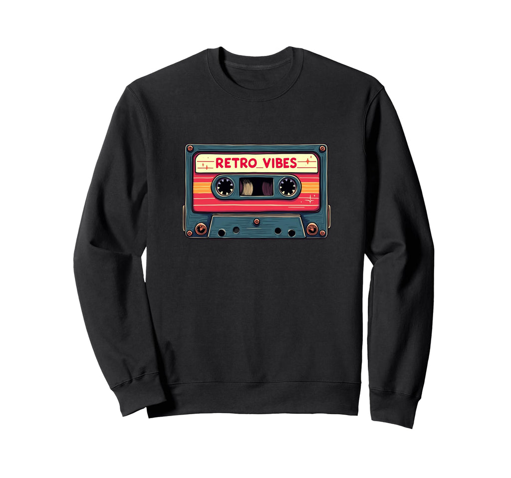 90S Fun Cassette Tape Vibe Sweatshirt - Graphic Print Unisex - T-Shirt, Sweatshirt, Hoodie