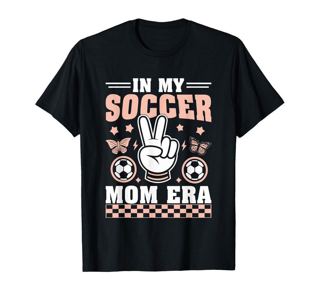 My Soccer Mom Era Football Butterflies T-Shirt - Trendy Graphic Men Women - T-Shirt, Sweatshirt, Hoodie