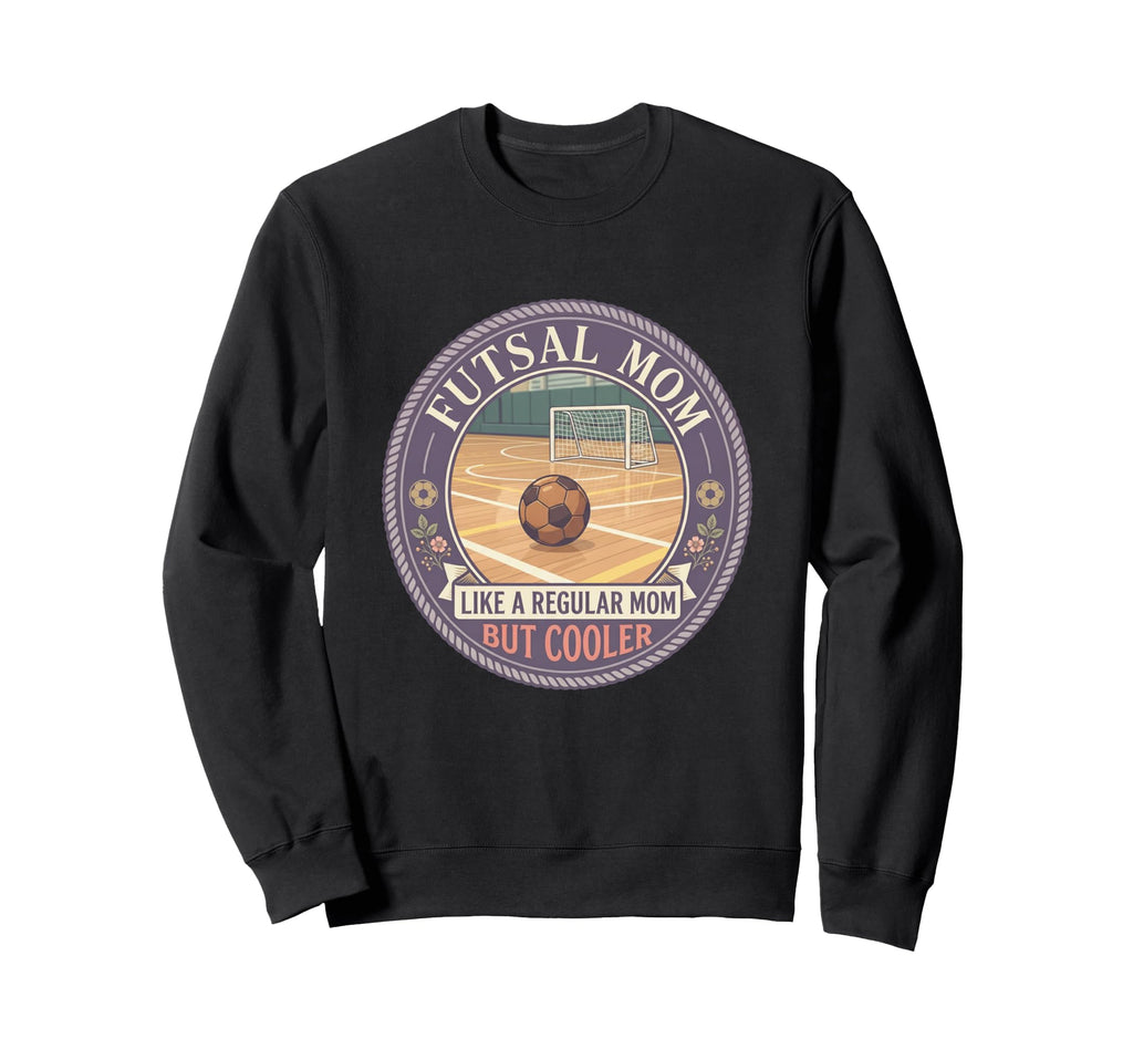 Futsal Mom Like Regular Mom But Sweatshirt - Graphic Print Men Women - T-Shirt, Sweatshirt, Hoodie