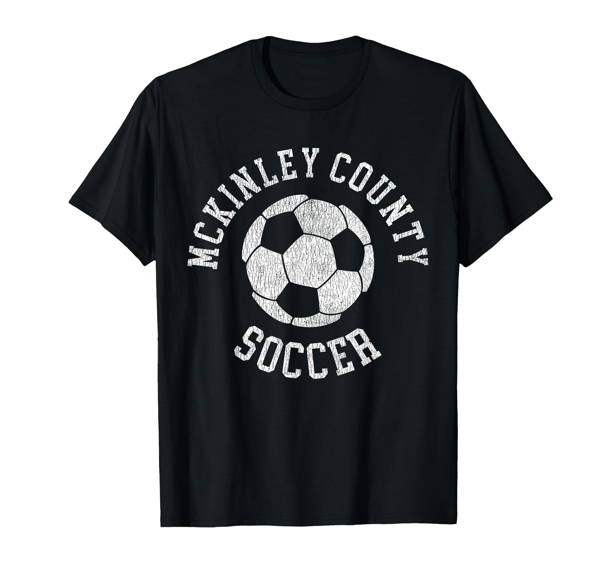 Mckinley County Soccer Distressed 90S T-Shirt - Trendy Graphic Men Women - T-Shirt, Sweatshirt, Hoodie