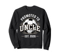 Promoted To Uncle Est 2026 Soccer Sweatshirt - Unique Graphic for Adults - T-Shirt, Sweatshirt, Hoodie