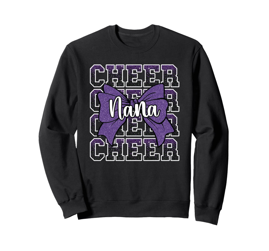 Cheer Nana My Favorite Sweatshirt - Fun Novelty Design Men Women - T-Shirt, Sweatshirt, Hoodie
