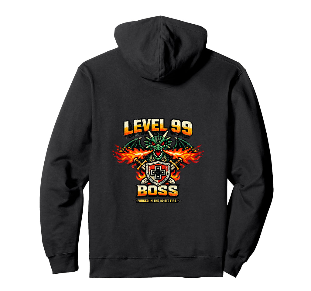 Funny Gamer Dragon Hobby Gaming Hoodie - Custom Art Print for Adults - T-Shirt, Sweatshirt, Hoodie