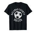 Kalawao County Soccer Distressed 90S T-Shirt - Minimalist Print for Adults - T-Shirt, Sweatshirt, Hoodie