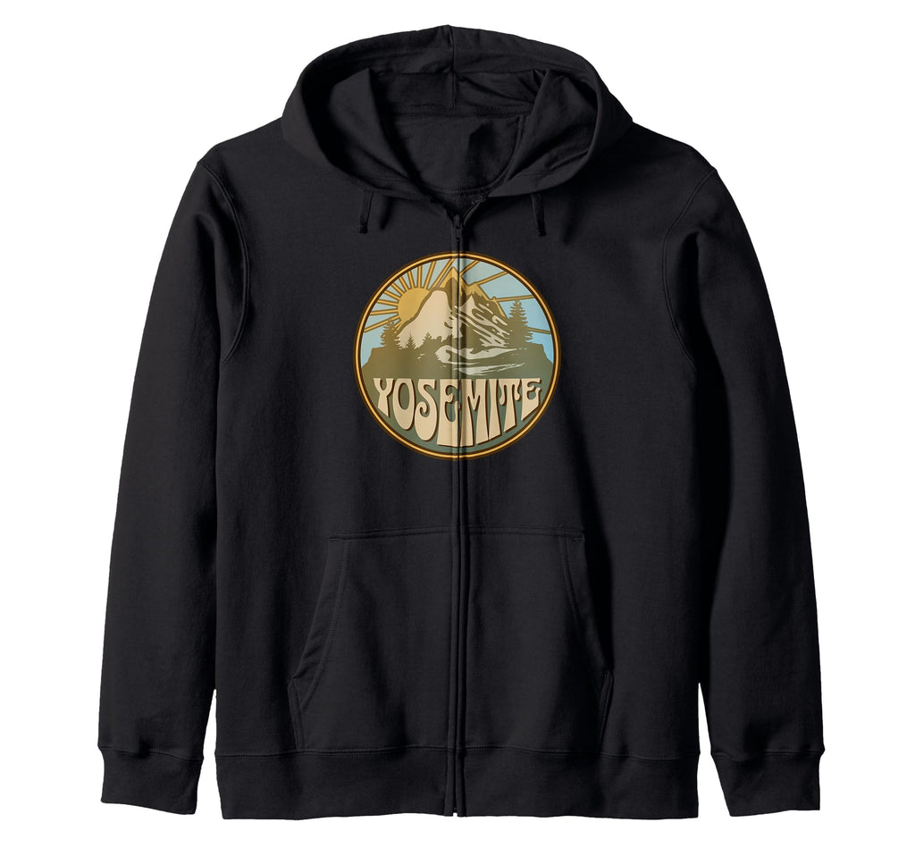 Yosemite National Park California Usa Hoodie - Custom Art Print for Adults - T-Shirt, Sweatshirt, Hoodie