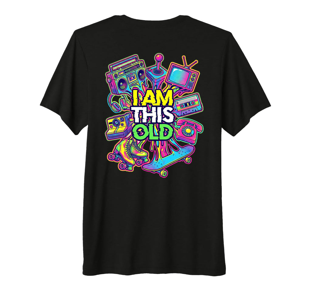 1980S Nostalgia Love 80S Vibes Iconic T-Shirt - Unique Graphic for Adults - T-Shirt, Sweatshirt, Hoodie