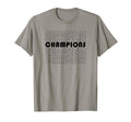Champions Your Sport Team Championship T-Shirt - Trendy Graphic for Adults - T-Shirt, Sweatshirt, Hoodie