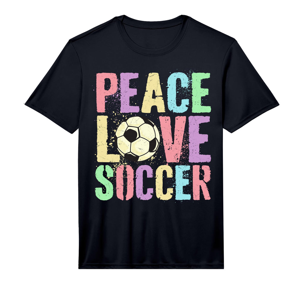 Mens Peace Love Soccer Score Club Mom T-Shirt - Streetwear Style Men Women - T-Shirt, Sweatshirt, Hoodie