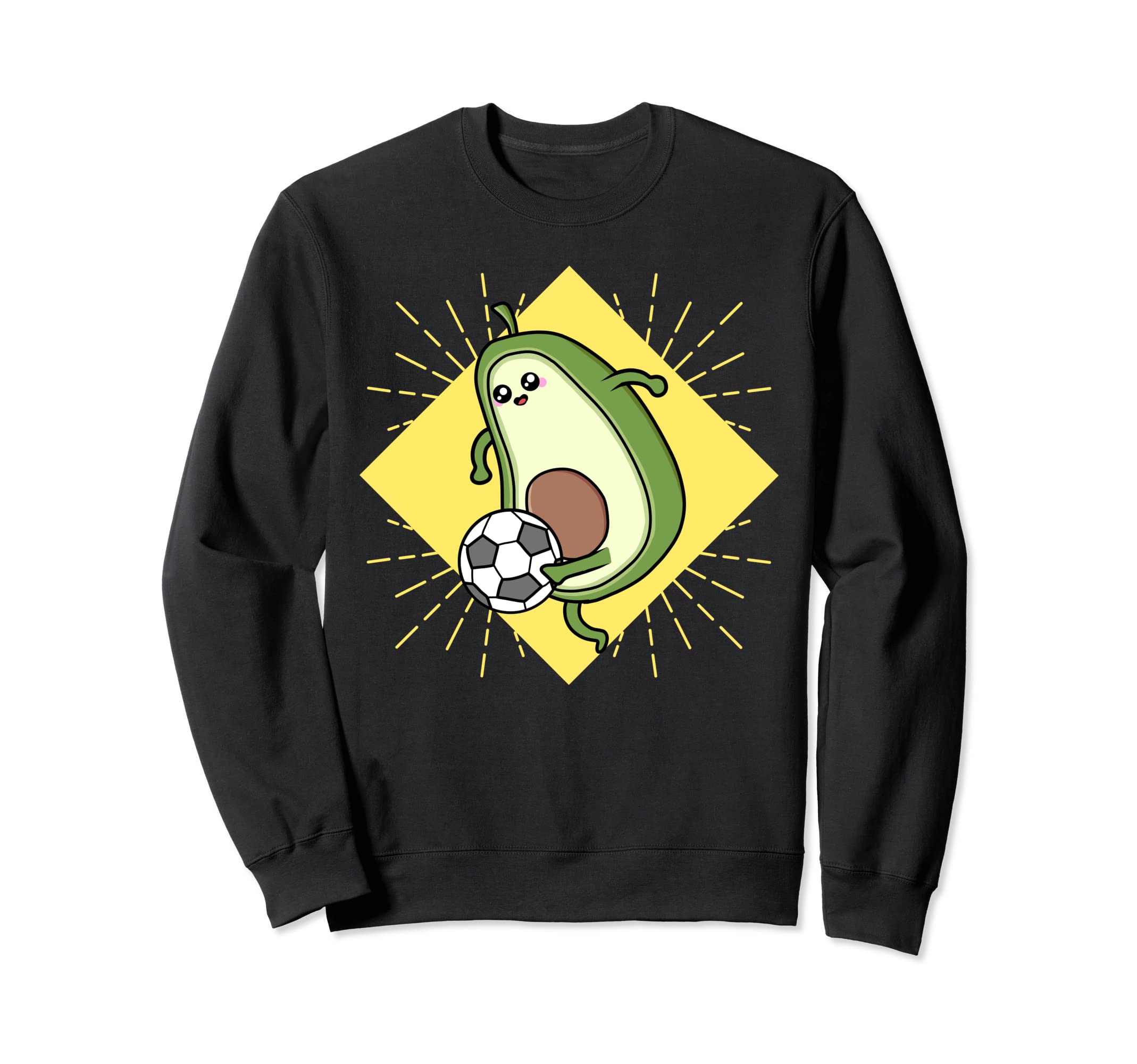 Avocardio Soccer Heart Fitness Cardio Sweatshirt - Graphic Print Unisex - T-Shirt, Sweatshirt, Hoodie