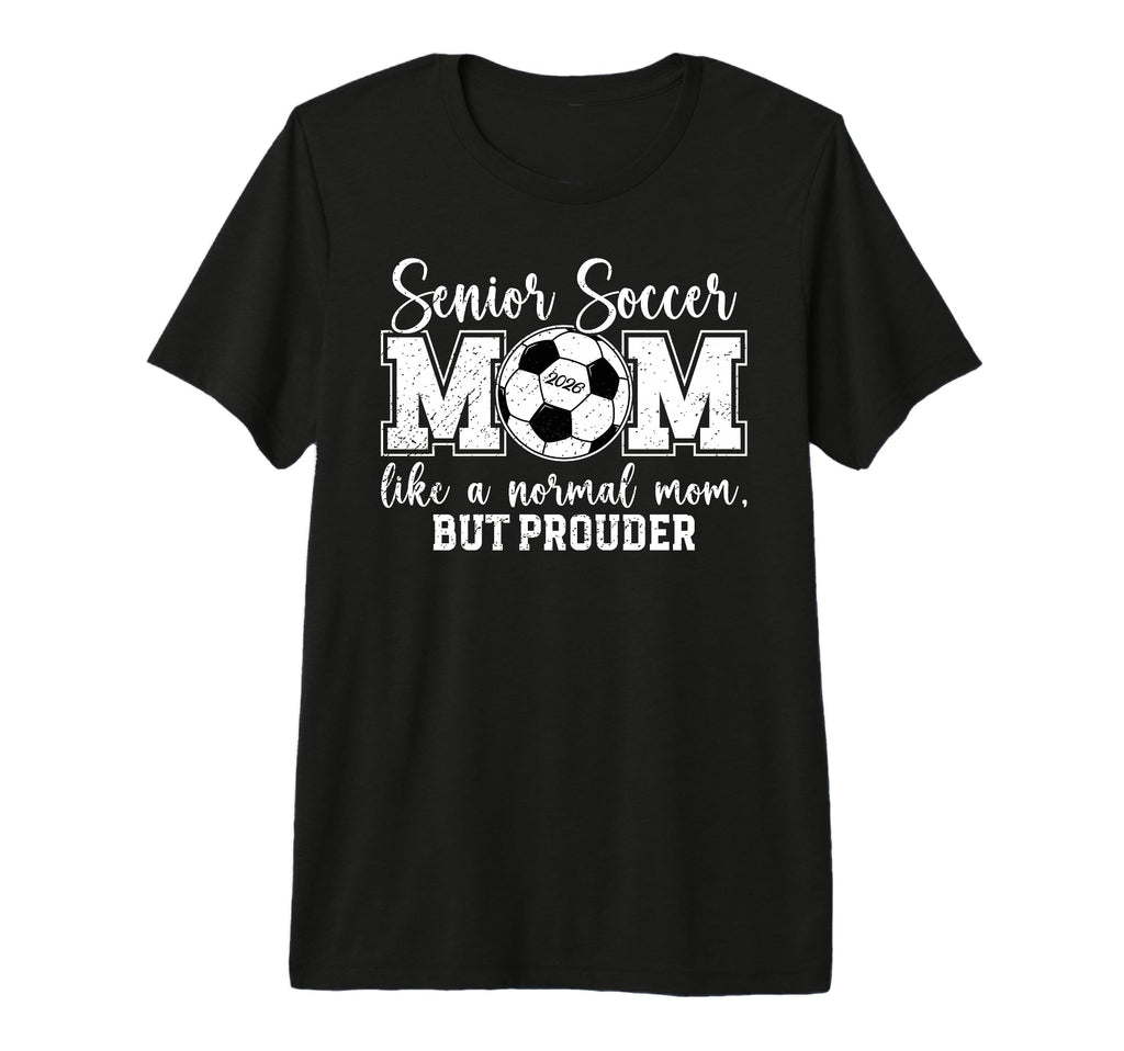 Soccer Senior Mom 2026 Soccer Senior T-Shirt - Aesthetic Graphic Unisex - T-Shirt, Sweatshirt, Hoodie