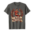 I Bleed Game Soccer Passion T-Shirt - Novelty Apparel for Adults - T-Shirt, Sweatshirt, Hoodie
