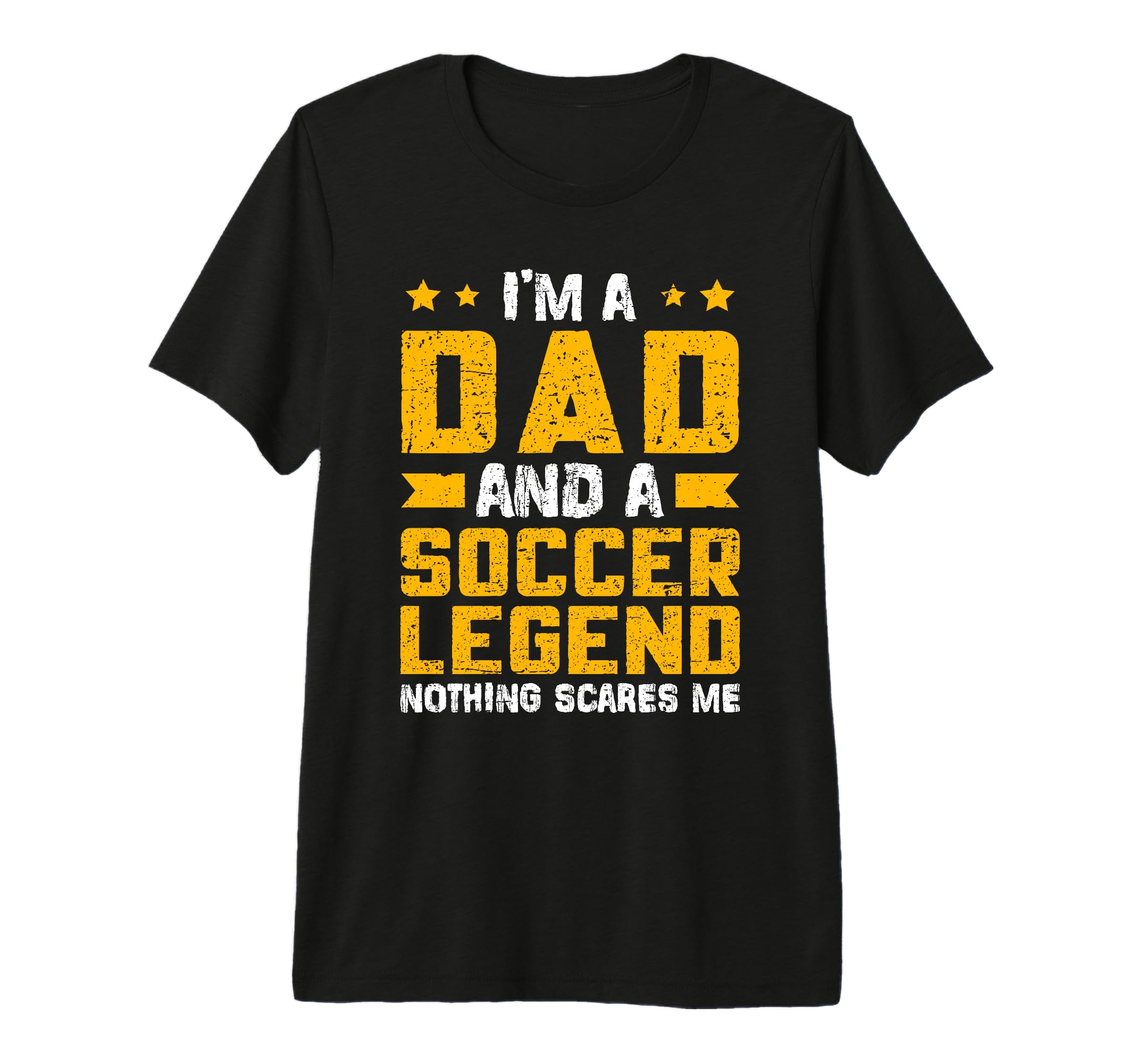 Mens Dad Soccer Legend Fathers Day T-Shirt - Custom Art Print for Adults - T-Shirt, Sweatshirt, Hoodie