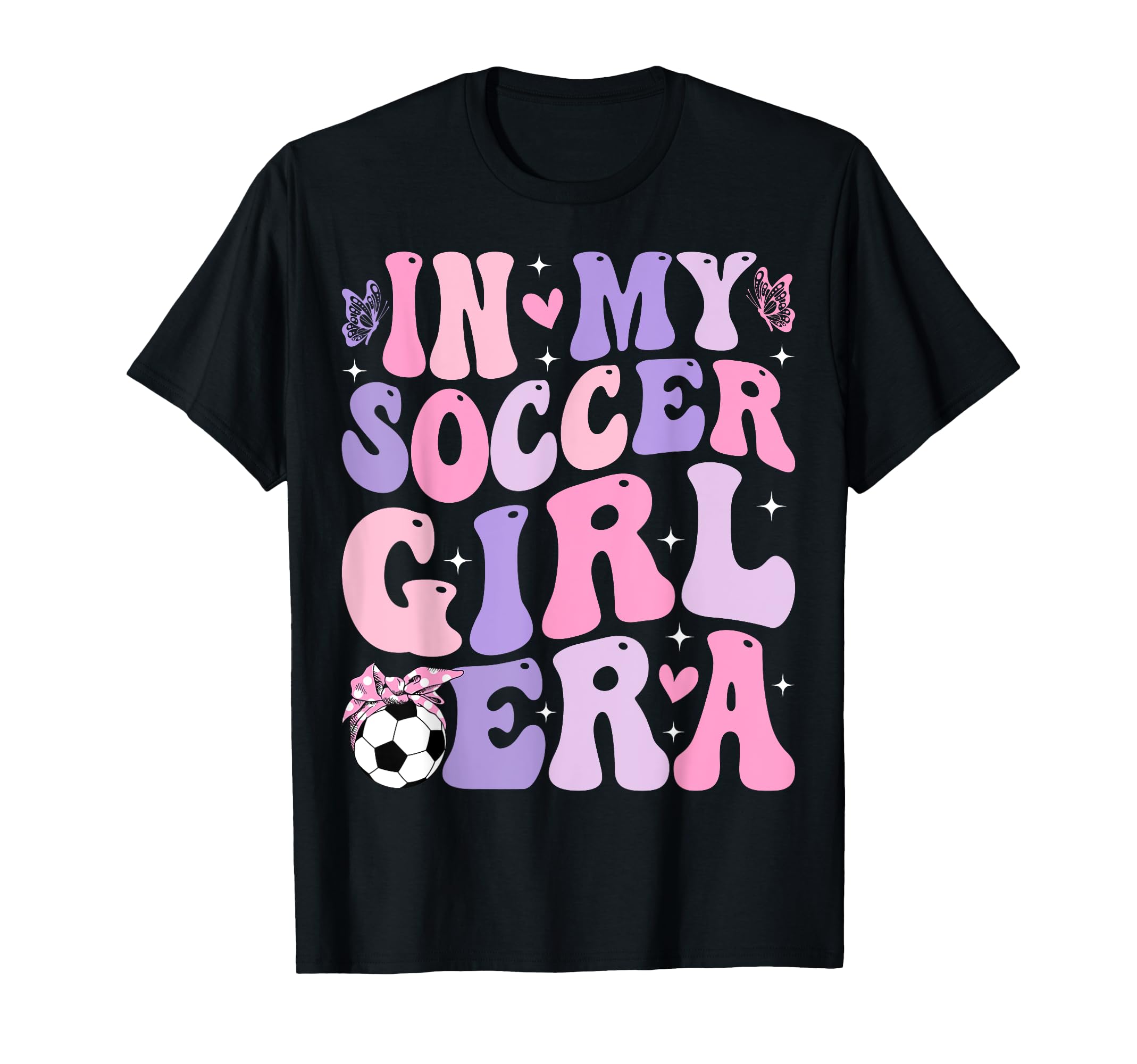 My Soccer Era Groovy Soccer T-Shirt - Unique Graphic Men Women - T-Shirt, Sweatshirt, Hoodie