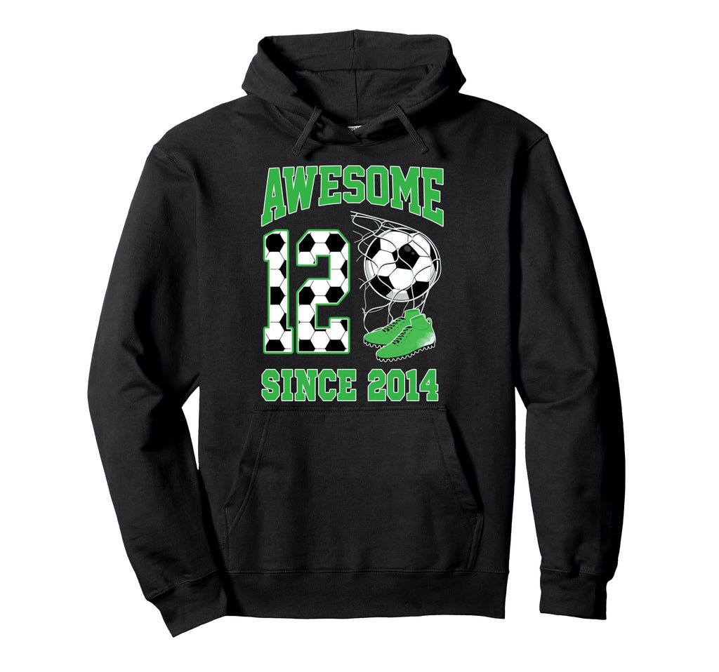 12 Year Old Awesome 12 Since 2014 Hoodie - Unique Graphic for Adults - T-Shirt, Sweatshirt, Hoodie