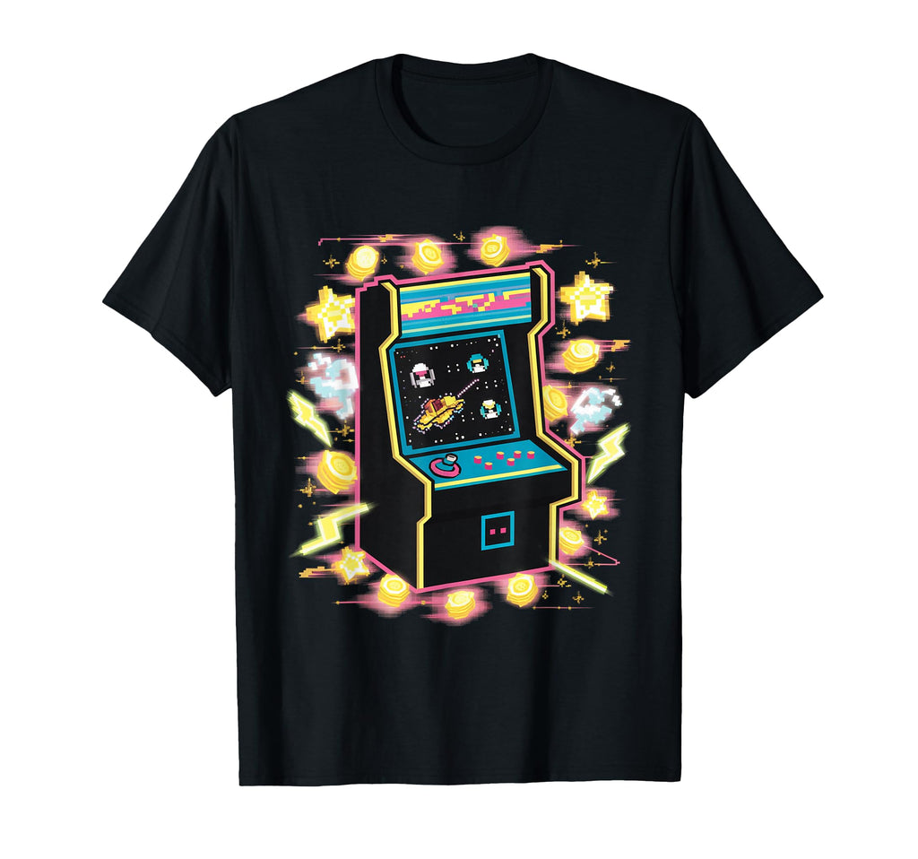 Pixel Art Arcade Machine Gaming T-Shirt - Streetwear Style for Adults - T-Shirt, Sweatshirt, Hoodie