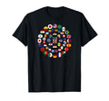 Worldwide Football 2026 Flags World T-Shirt - Streetwear Style for Adults - T-Shirt, Sweatshirt, Hoodie